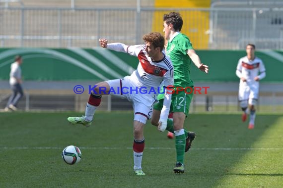 U19 EM-Qualifikation - 14/15 - Deutschland vs. Irland (© Kraichgausport / Loerz)